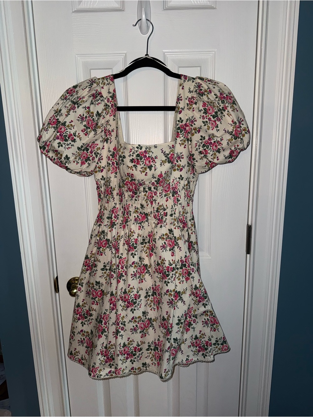 Hyacinth House | Tuckernuck Floral Puff-Sleeve Mini Dress